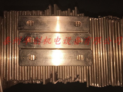 加工中的铜排